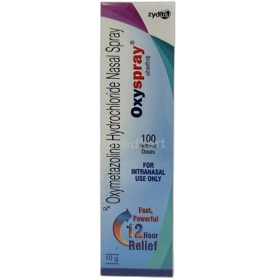 oxyspray nasal spray 100 md